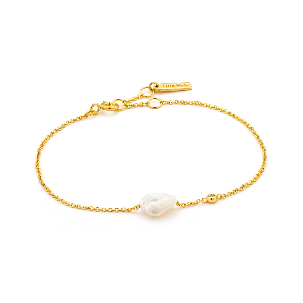 Pulseira ANIA HAIE Pearl of Wisdom B019-01G